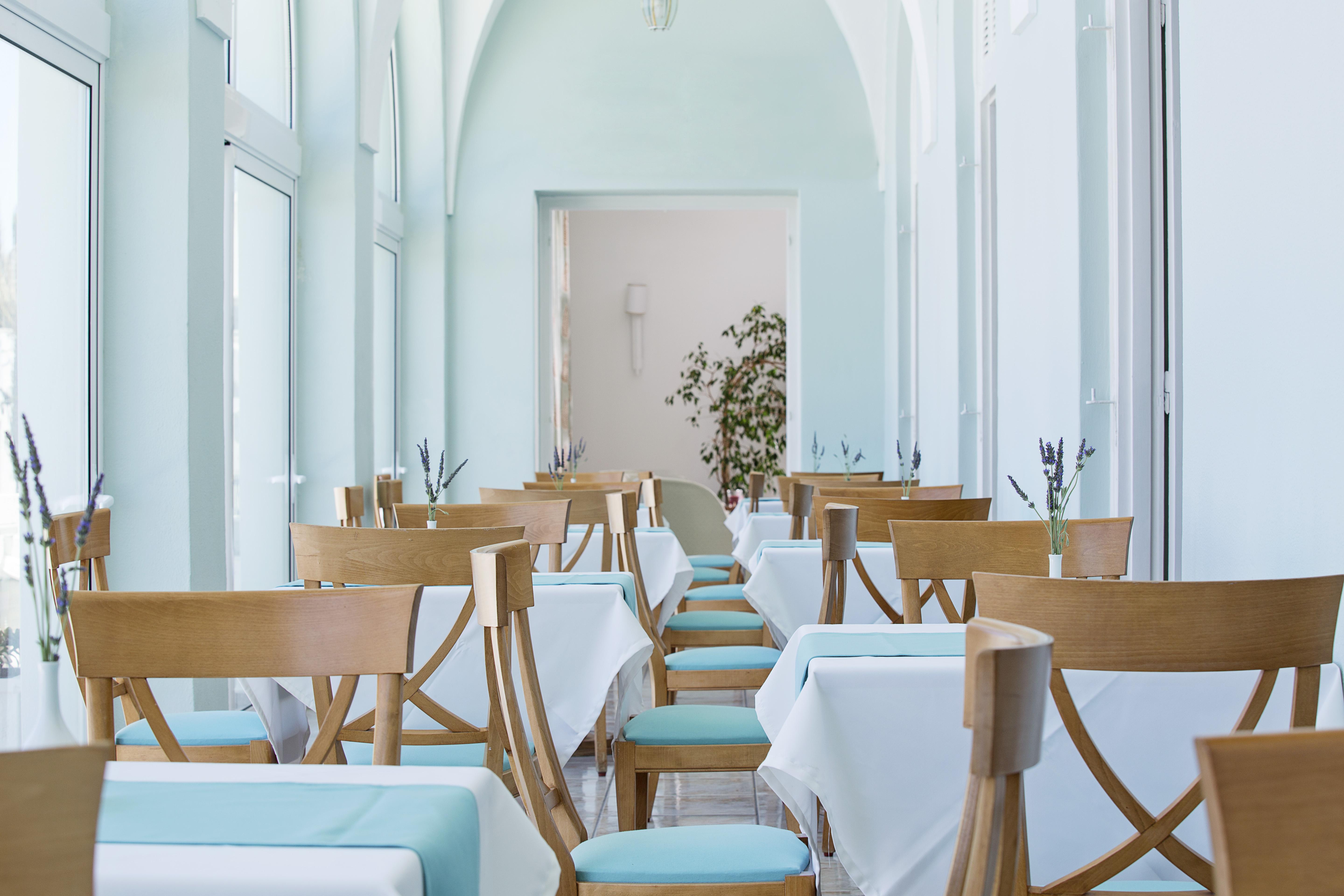 Atlantis Hotel Fira  Restoran gambar